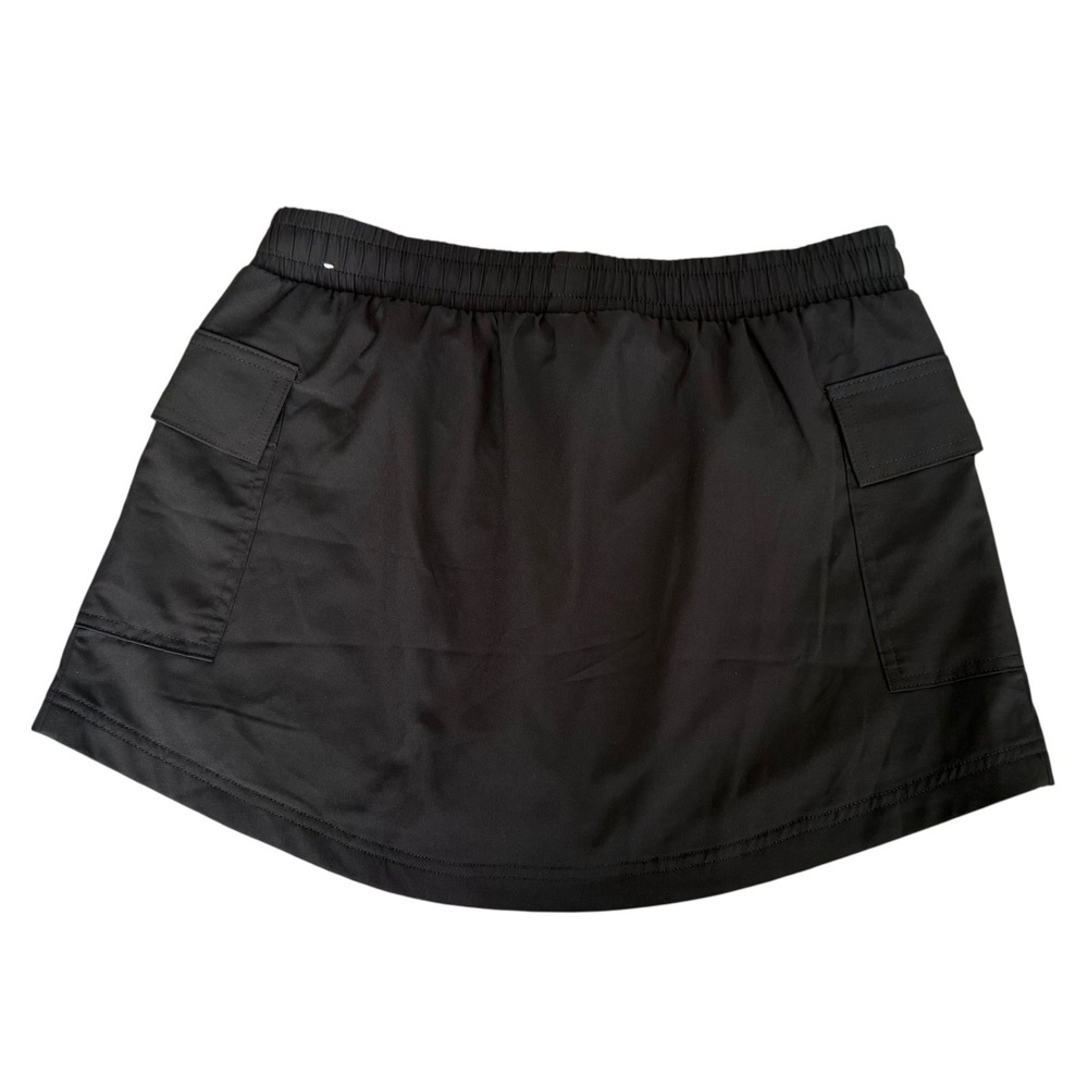 PINK Victoria's Secret NWT Black Cargo Athletic Skort  White‎ Shorts Size Medium - Picture 5 of 8